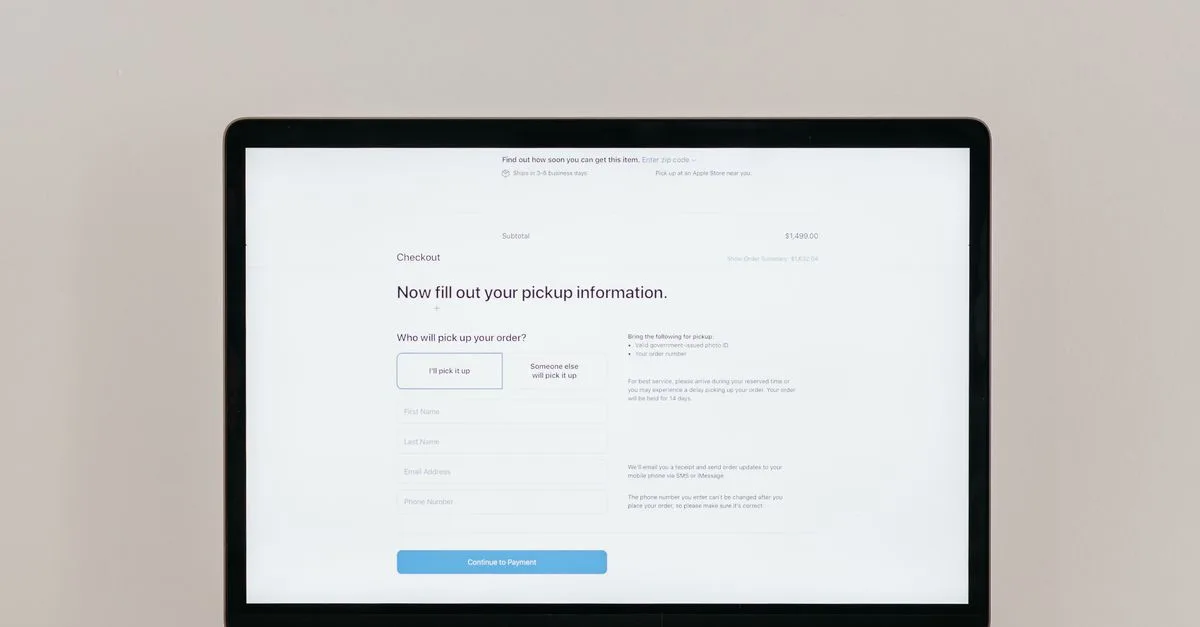 A laptop displaying a website, illustrating small business website design costs.